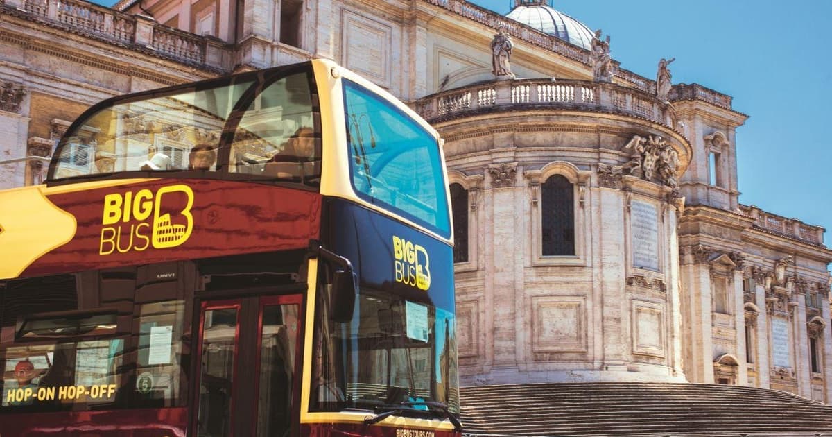 Rome: Big Bus Hop-on Hop-off Tour & River Boat Tour