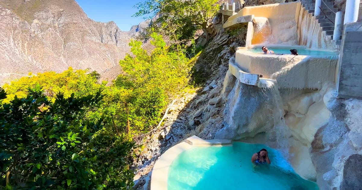 Desde Ciudad de México: Excursión de un día a las Termas de Tolantongo con Guía