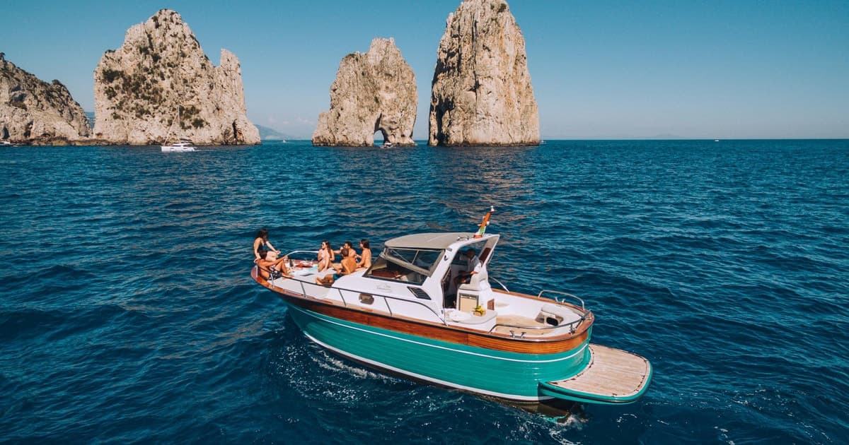 From Sorrento: Capri and Blue Grotto Half-Day Boat Tour