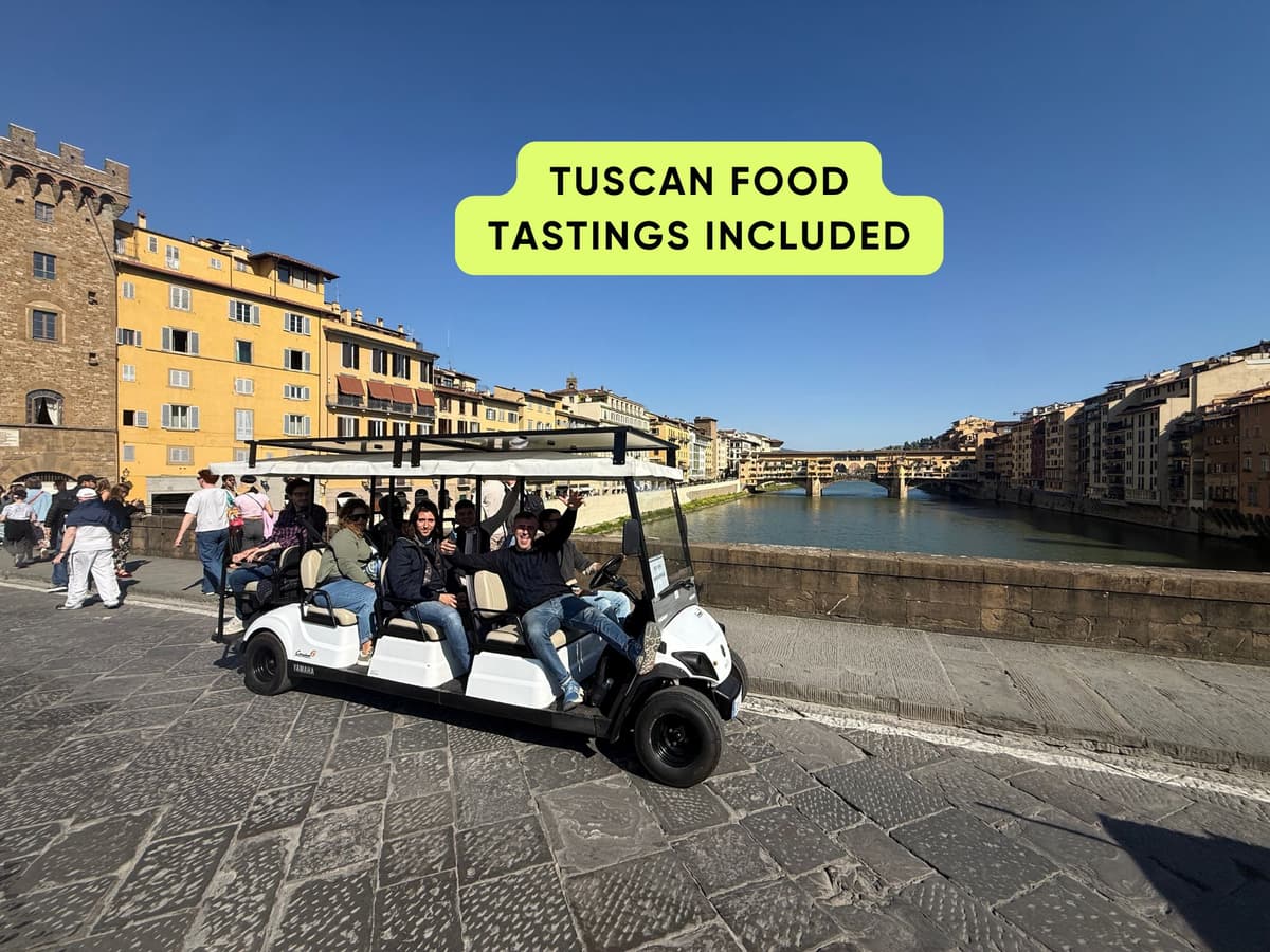 Florence Downtown Art Wonders Official Golf Car City Tour