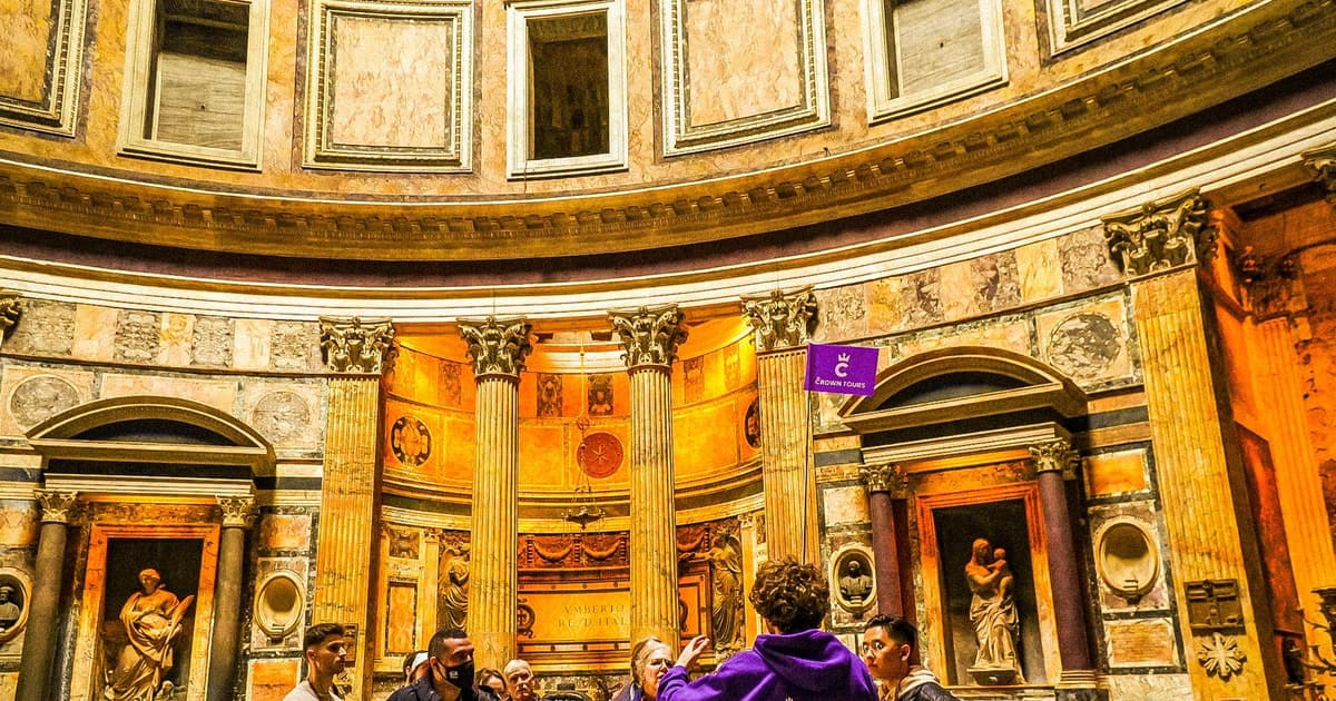 Roma: Panteón Maravilla Intemporal Visita Guiada con Entrada