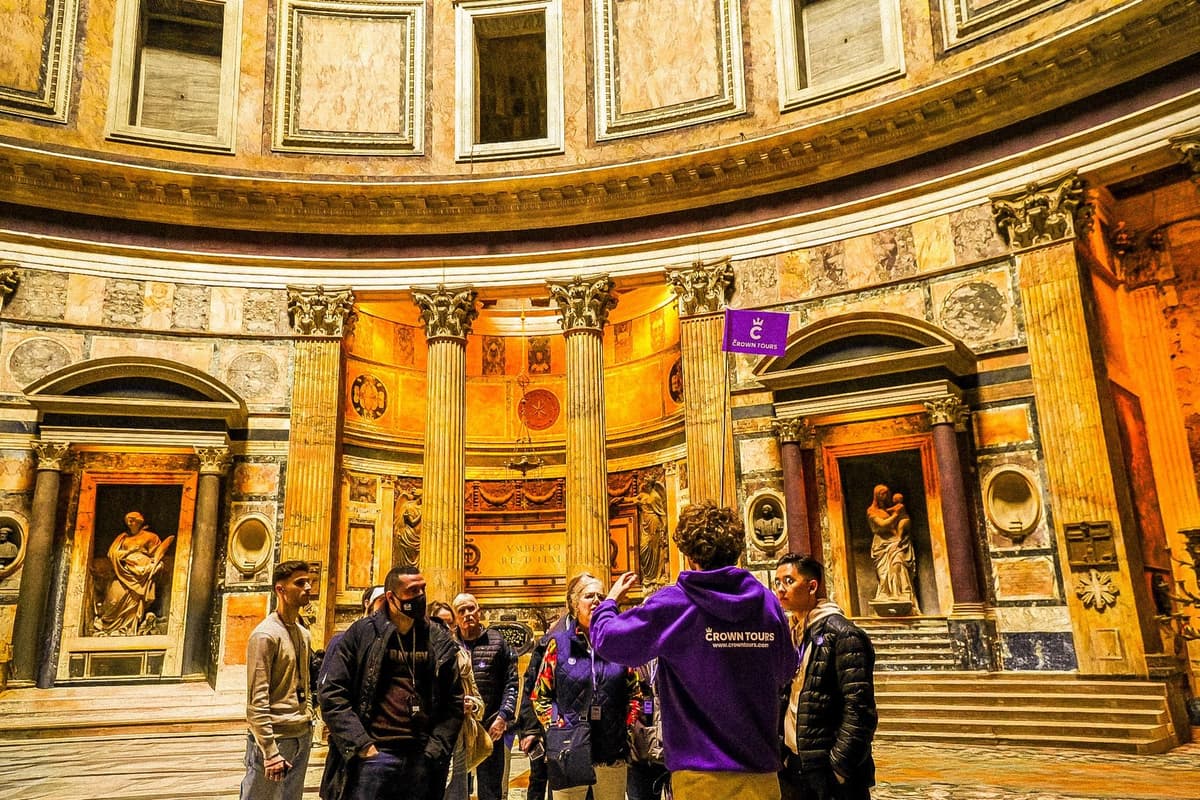 Roma: Panteón Maravilla Intemporal Visita Guiada con Entrada