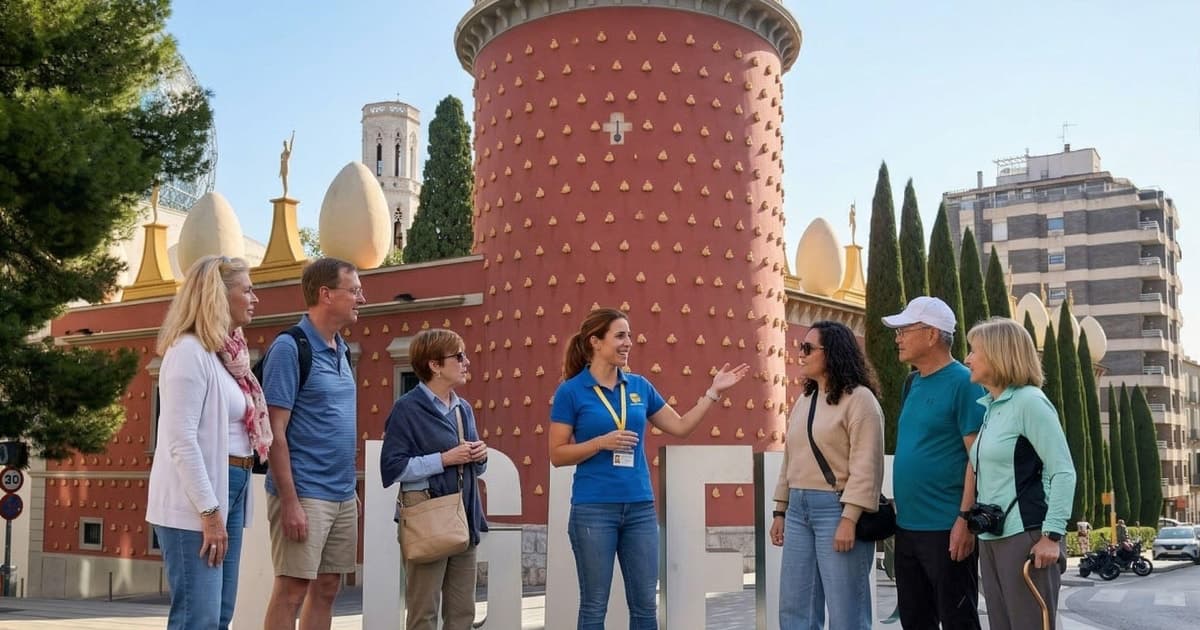 Barcelona: Girona & Figueres Day Trip with Dali Museum
