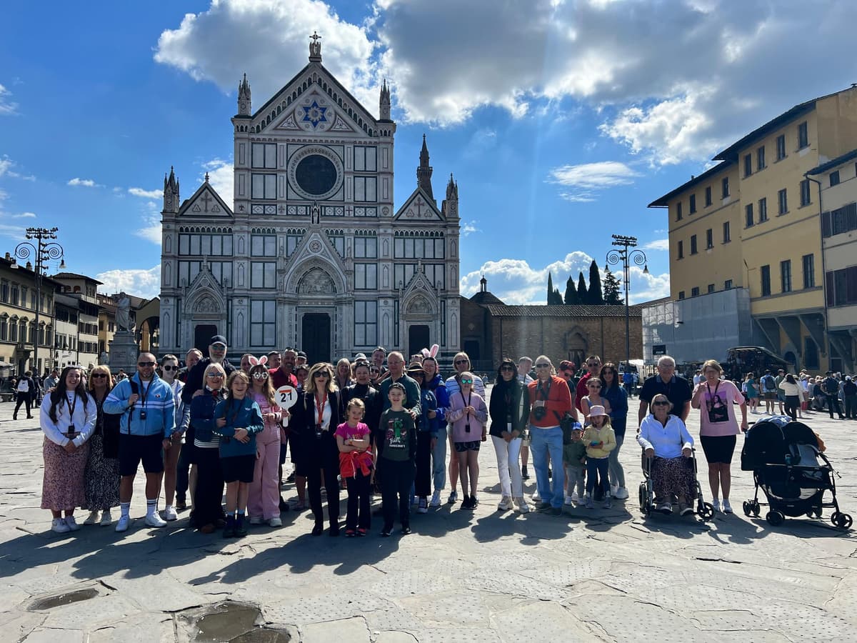 Florence: Basilica di Santa Croce with an Art Historian