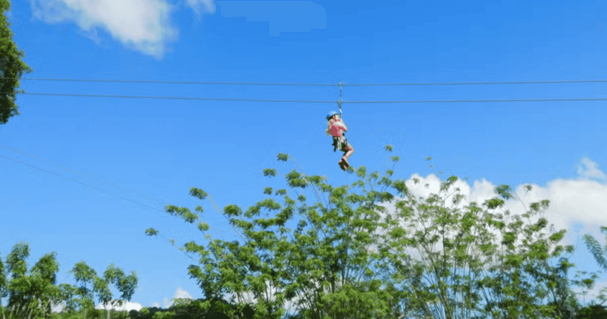 Puerto Plata Cruise Port Zipline Private Adventure