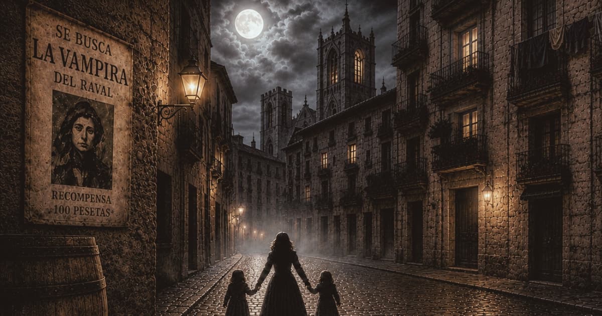 Barcelona: juego de escape al aire libre El vampiro del Raval