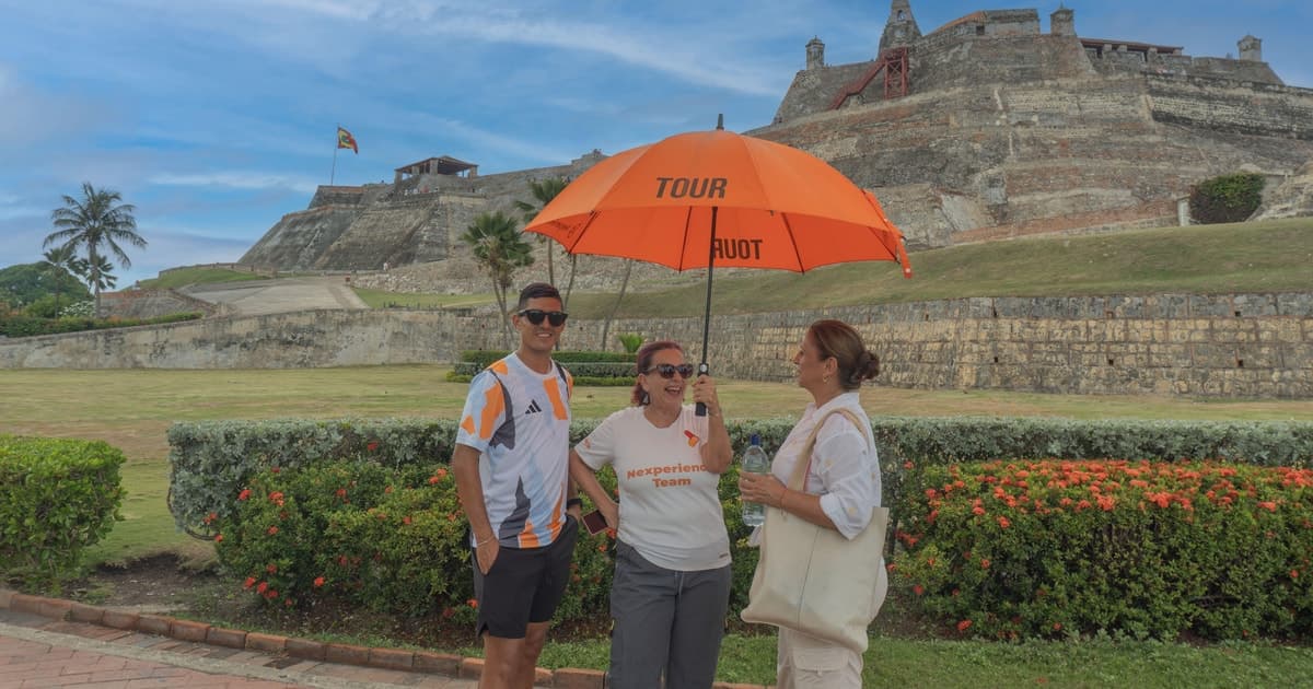 Cartagena: tour a pie con guía por el castillo de San Felipe de Barajas