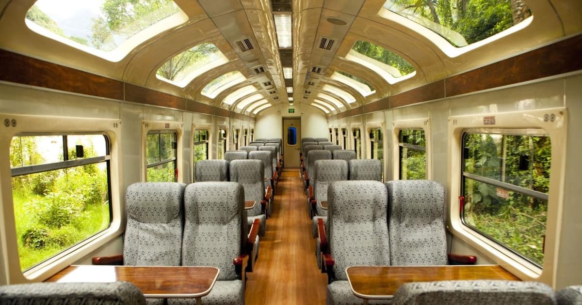Cuzco: Tren Vistadome a Aguas Calientes ida y vuelta