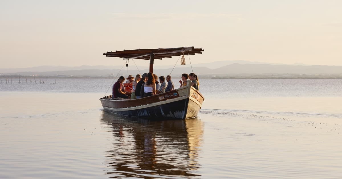 Valencia: Albufera Express 2,5 h + Paseo en barco + Guía + Bebida