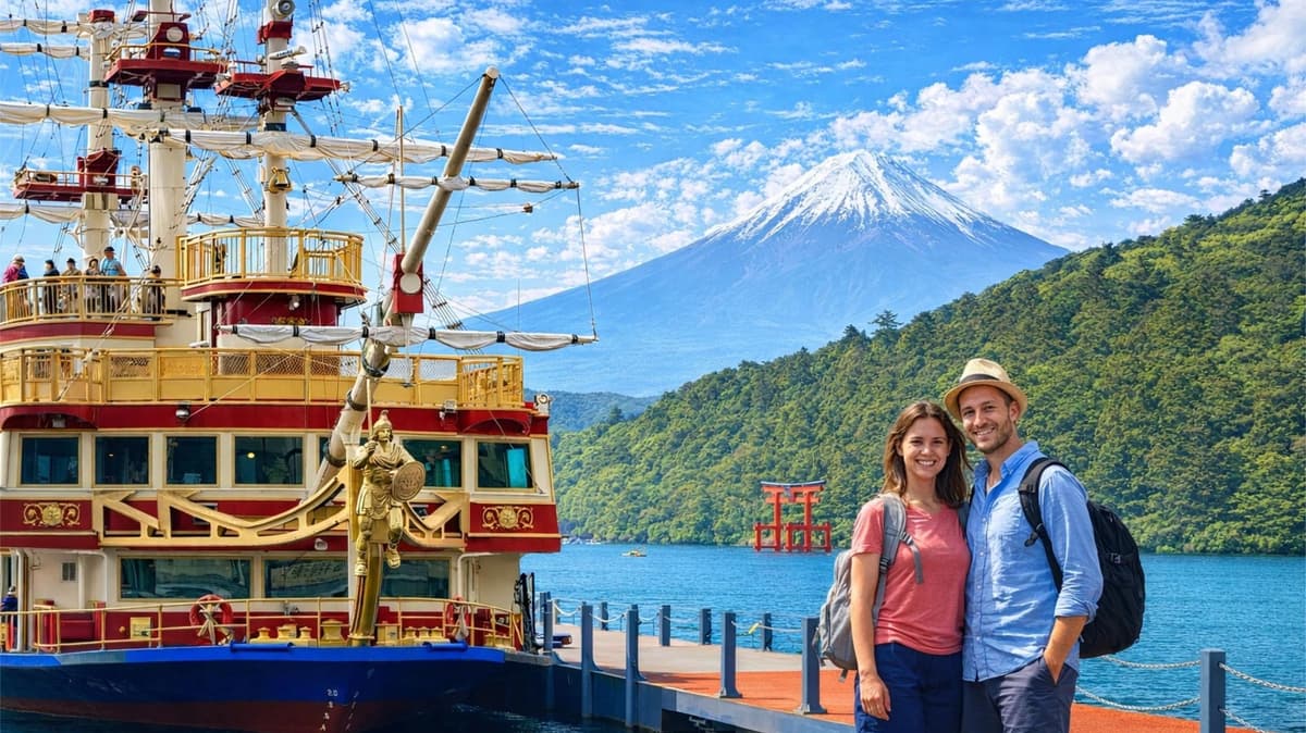 Tokyo: Mt. Fuji, Hakone Ropeway, Owakudani & Lake Ashi Tour
