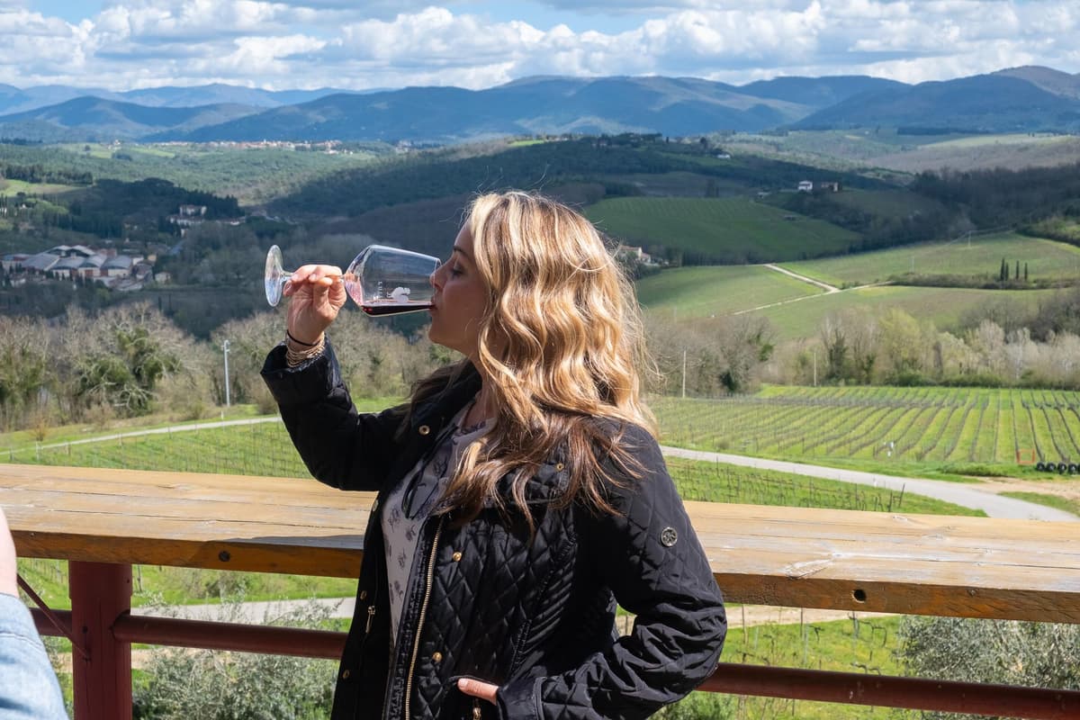 Florence: Brunello Wine Tour to 2 Wineries with Tuscan Lunch