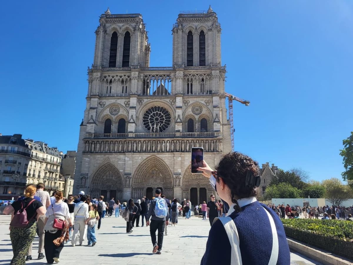 París: visita guiada por el exterior y el interior de la catedral de Notre Dame