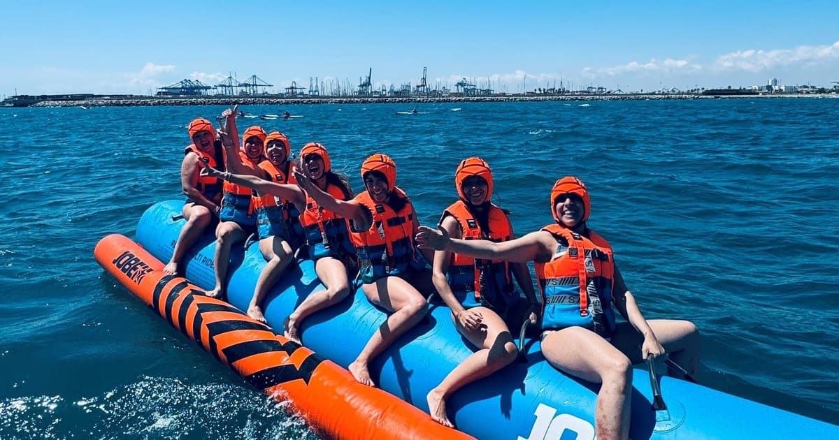 Valencia: experiencia de paseo en banana acuática