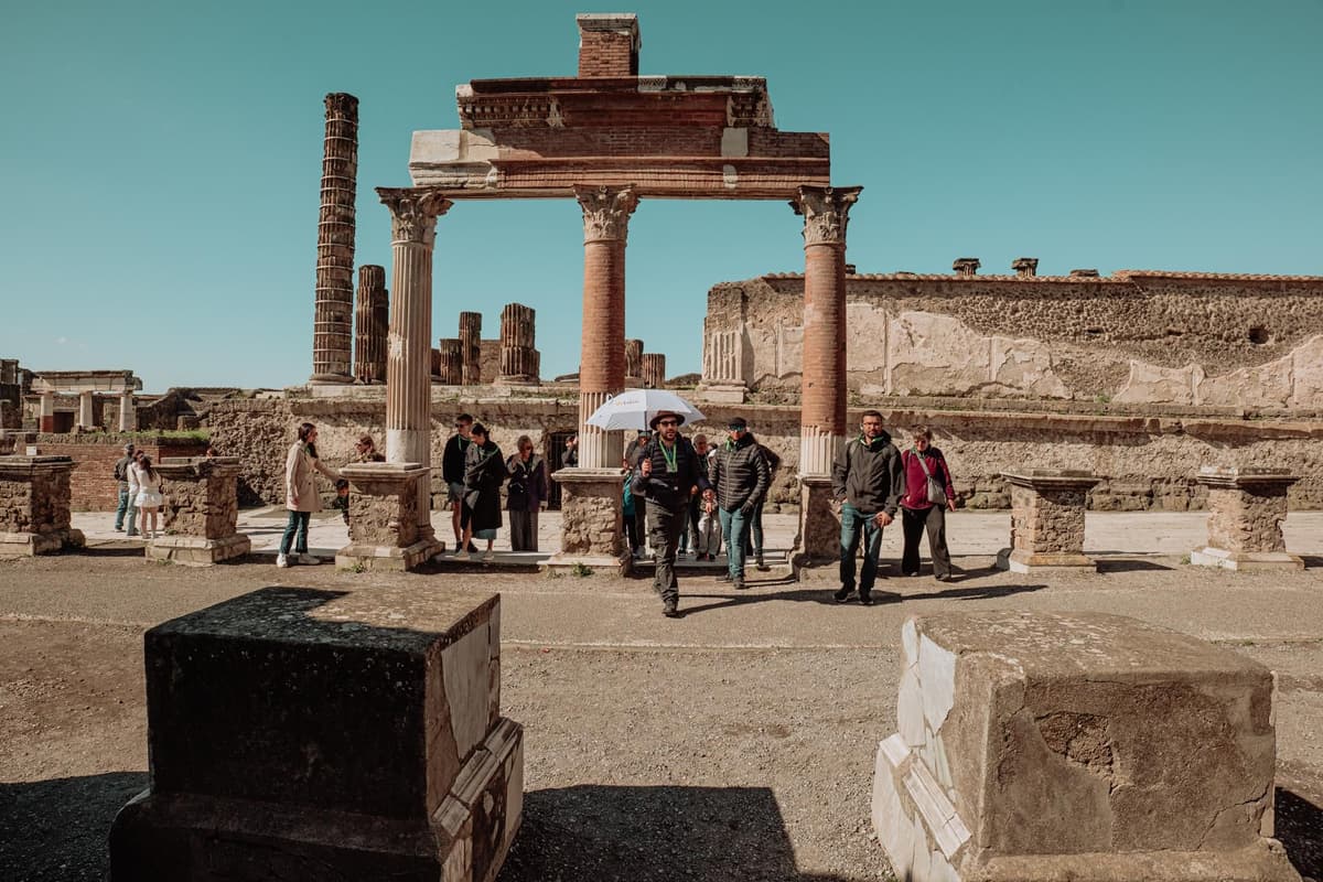 From Rome: Pompeii and Herculaneum by High-Speed Train