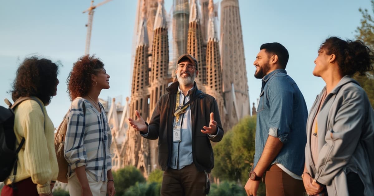 Visita guiada a la Sagrada Familia con ticket de entrada sin colas