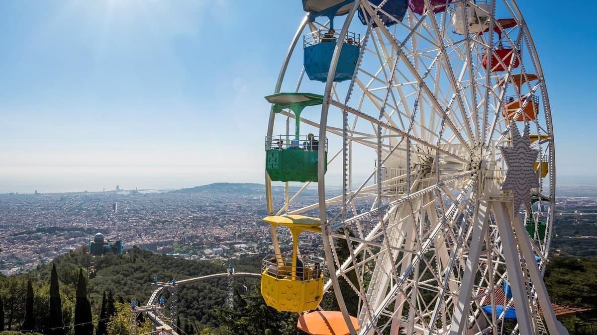Barcelona: Ticket de entrada al Parque de Atracciones del Tibidabo