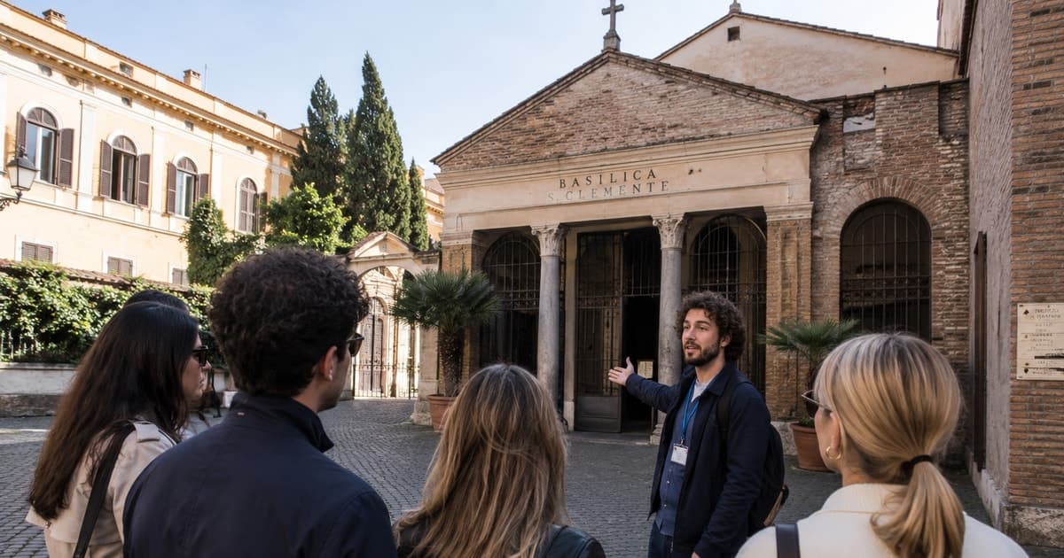 Rome: Private Tour of the Basilica of San Clemente with Underground Excavations