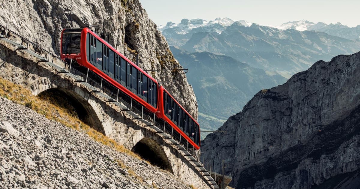 Best Mount Pilatus Experience – Skyglass Bus Golden Day Trip