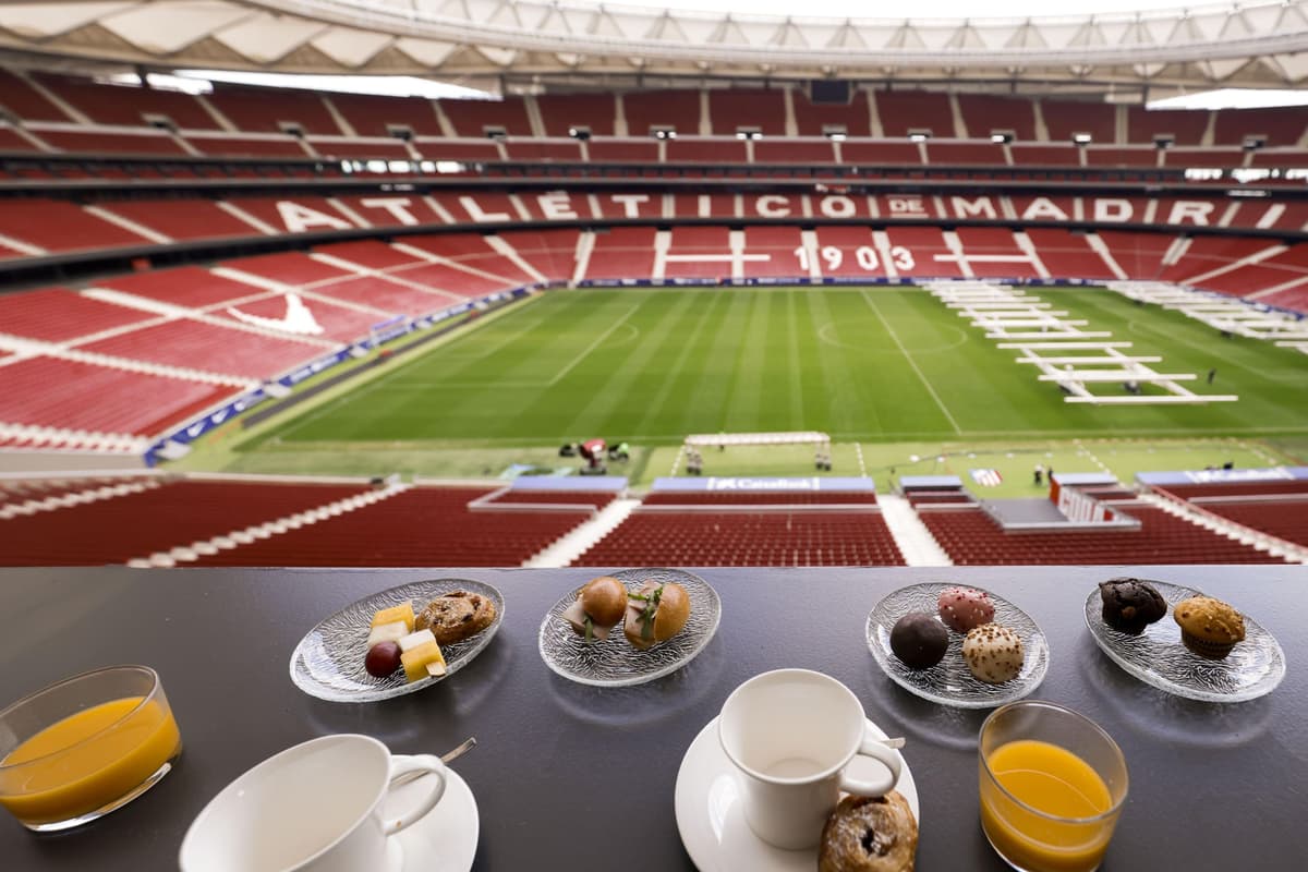 Atlético de Madrid: tour prémium y desayuno en el palco de Simeone