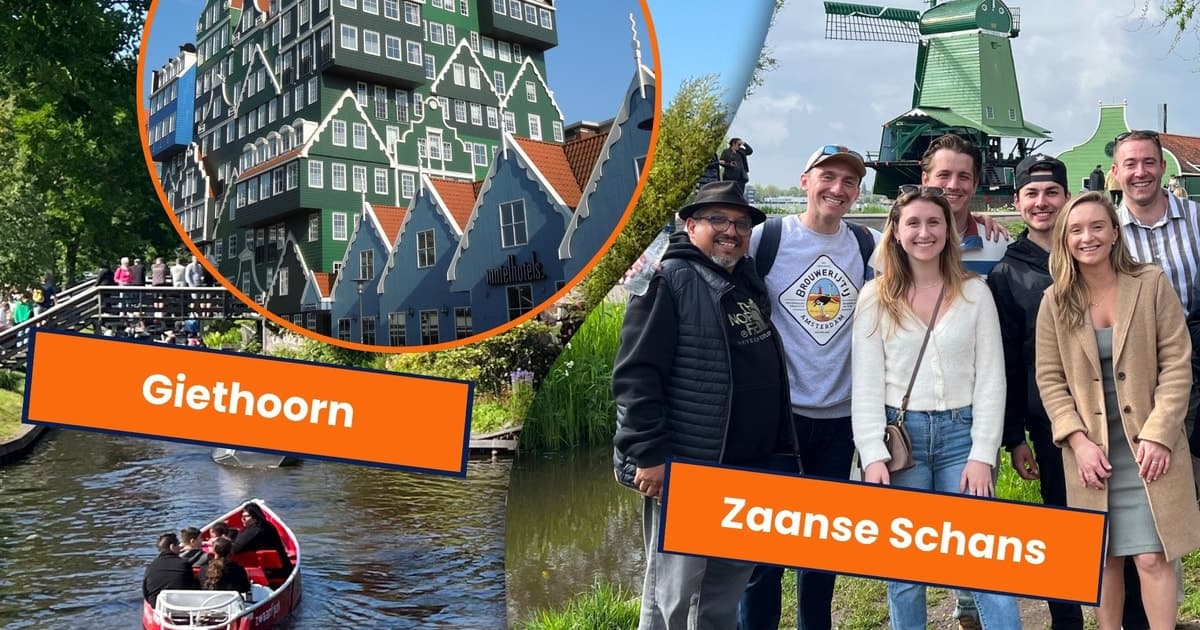 Zaanse Schans, Lego Hotel, Giethoorn (Small Group)