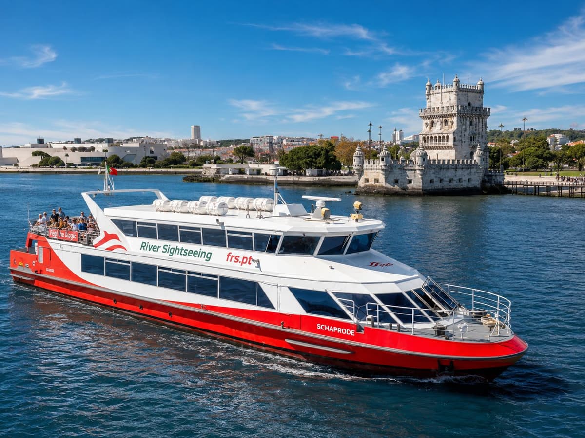 Lisbon: Tejo River Sightseeing Cruise