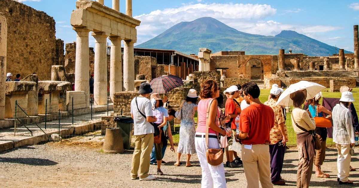 Desde Roma: excursión de 1 día a lo mejor de Pompeya y Sorrento con almuerzo incluido