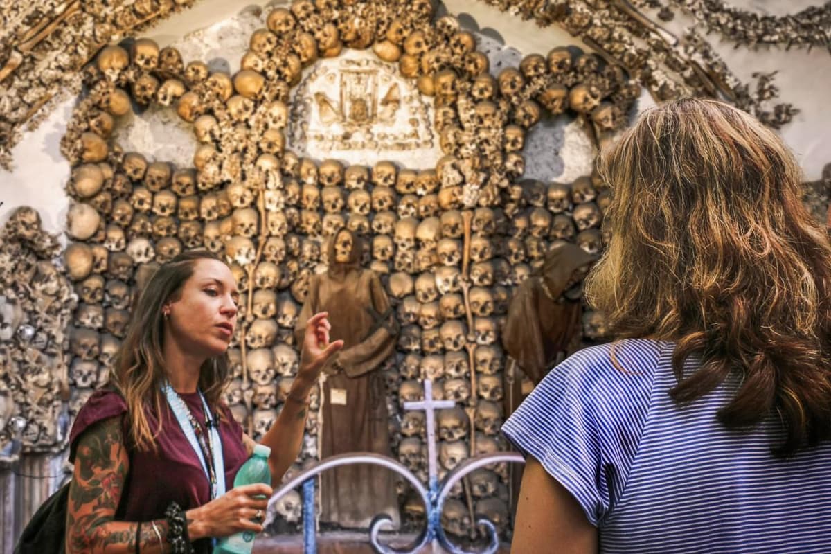 Roma: Catacumbas y Cripta de los Capuchinos Visita guiada con traslado