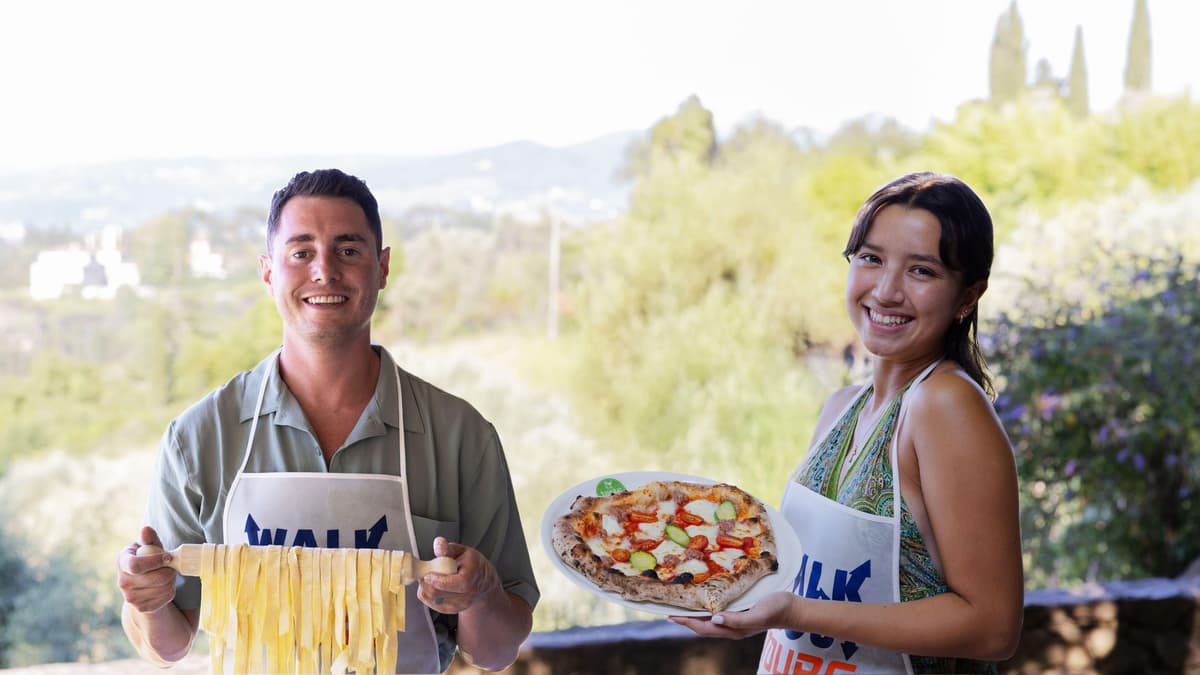 Florence: Pizza or Pasta Class with Gelato at a Tuscan Farm
