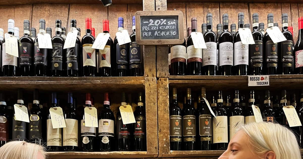 Maridajes de comida y vino en Via del Pratello + Recuerdo de cristal profesional