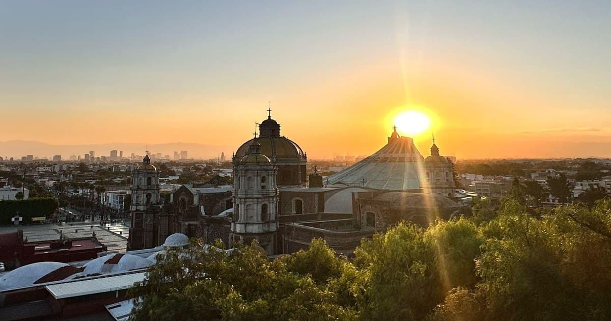 Ciudad de México caminata en la basílica de Guadalupe con museo Guadalupano