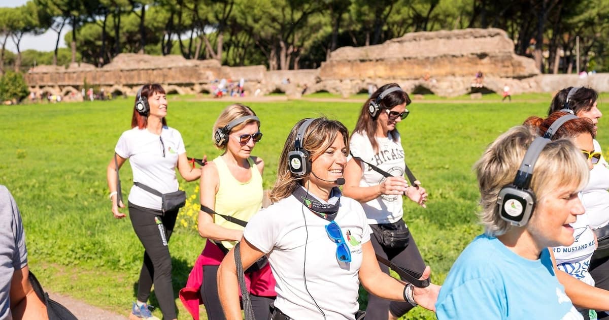 Rome: Guided metabolic walk on the Appian Way with an instructor