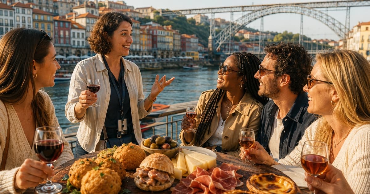 Porto: Small-Group Food and Wine Walking Tour