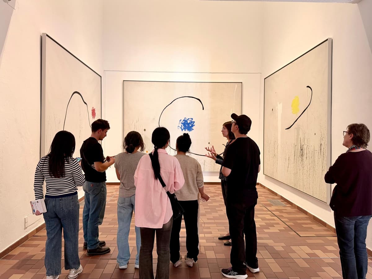 Fundació Joan Miró: visita guiada en chino, japonés o coreano