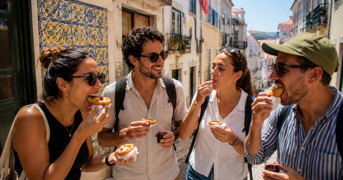 Lisbon: Baixa District Street Food & Pastry Tour