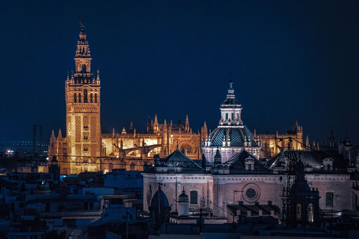 Seville: Cathedral Night Tour with Guide