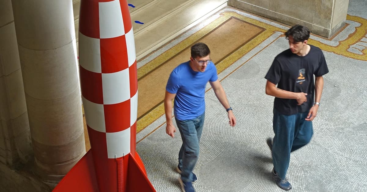 Bruselas: ticket de entrada al Museo del Cómic