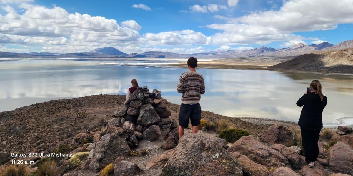 Desde Arequipa: laguna de Salinas y fuentes termales, excursión de 1 día