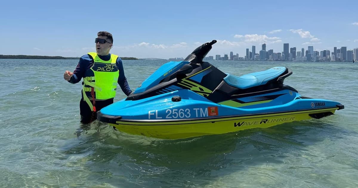 Miami: Guided Jet Ski Adventure on Biscayne Bay