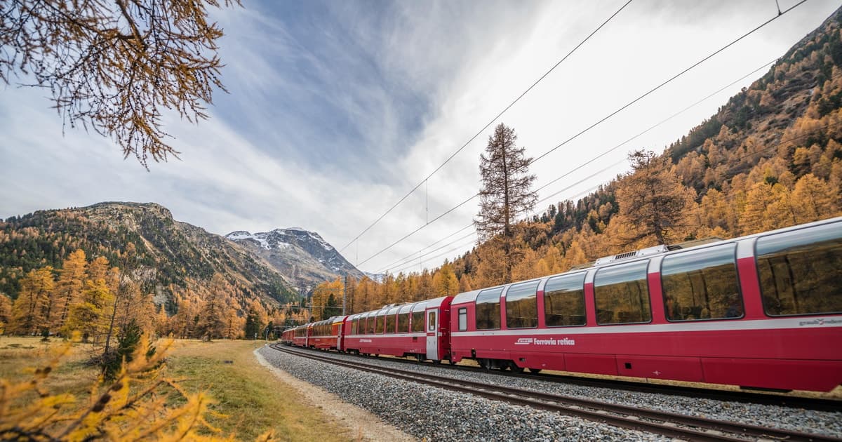 Desde Milán: tour por St. Moritz y el Bernina Express
