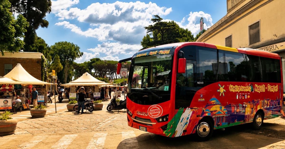 Naples: Round-Trip Shuttle Bus to Pompeii