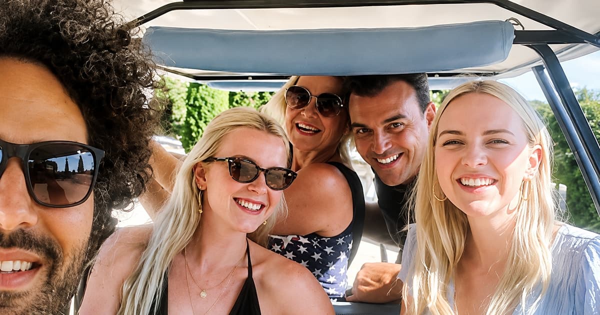 Florence: Private Hills Golf Cart Tour with Gelato