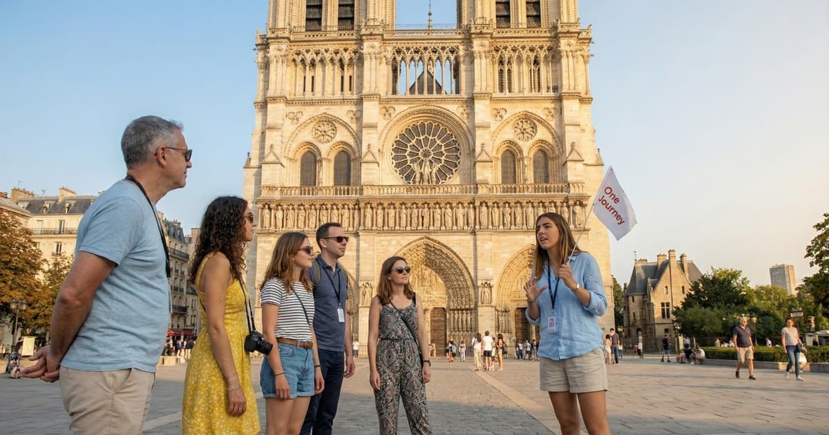 París: tour guiado por el interior y el exterior de la catedral de Notre-Dame