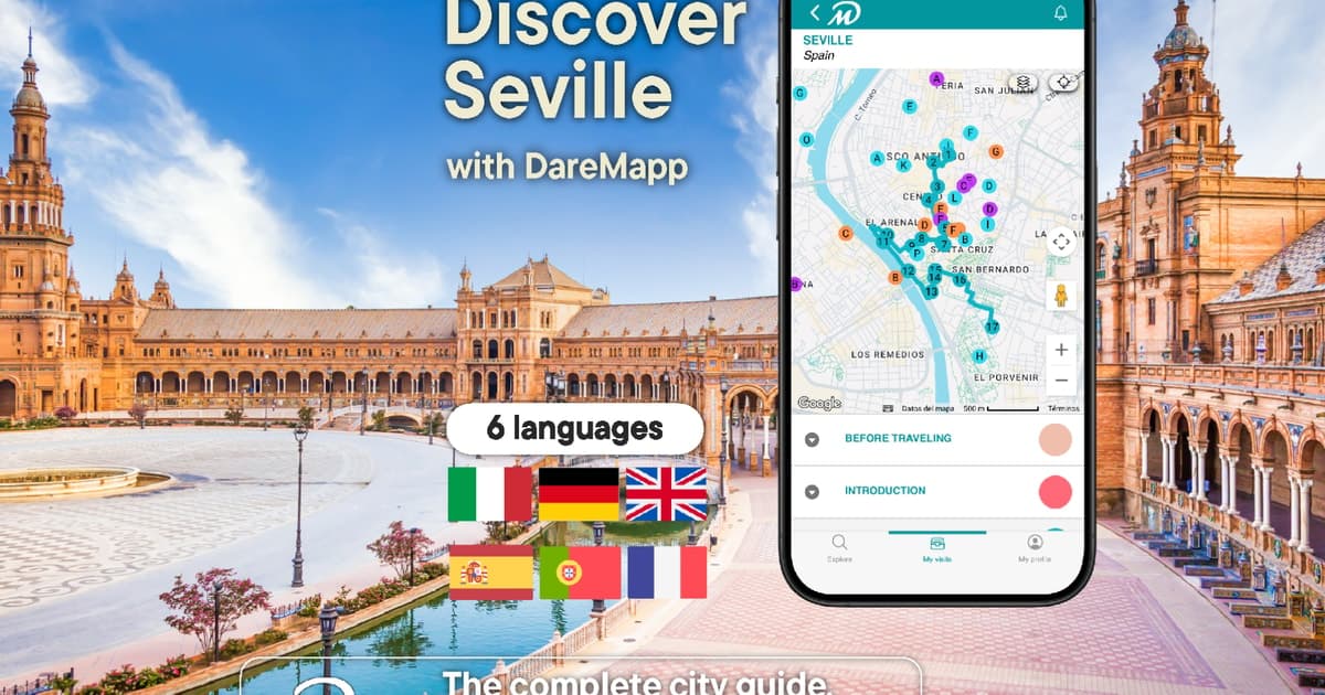 Seville: Private Guided Tour on Your Mobile