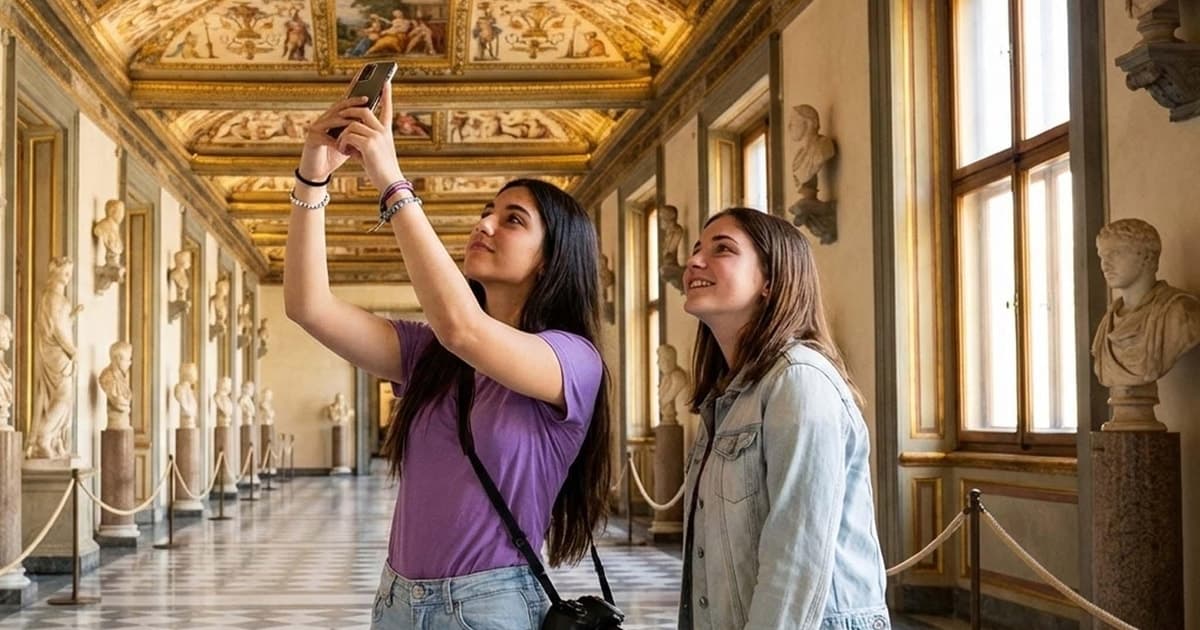 Florence: Uffizi Gallery Reserved Ticket & Audio Guide App