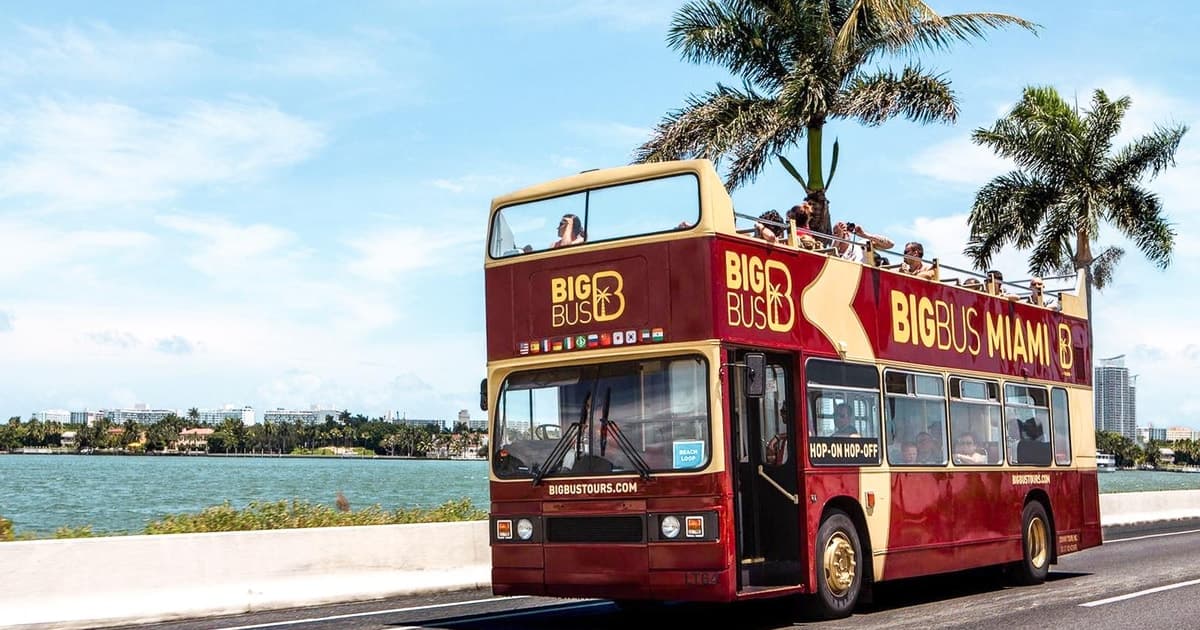 Miami: tour en autobús turístico con crucero opcional
