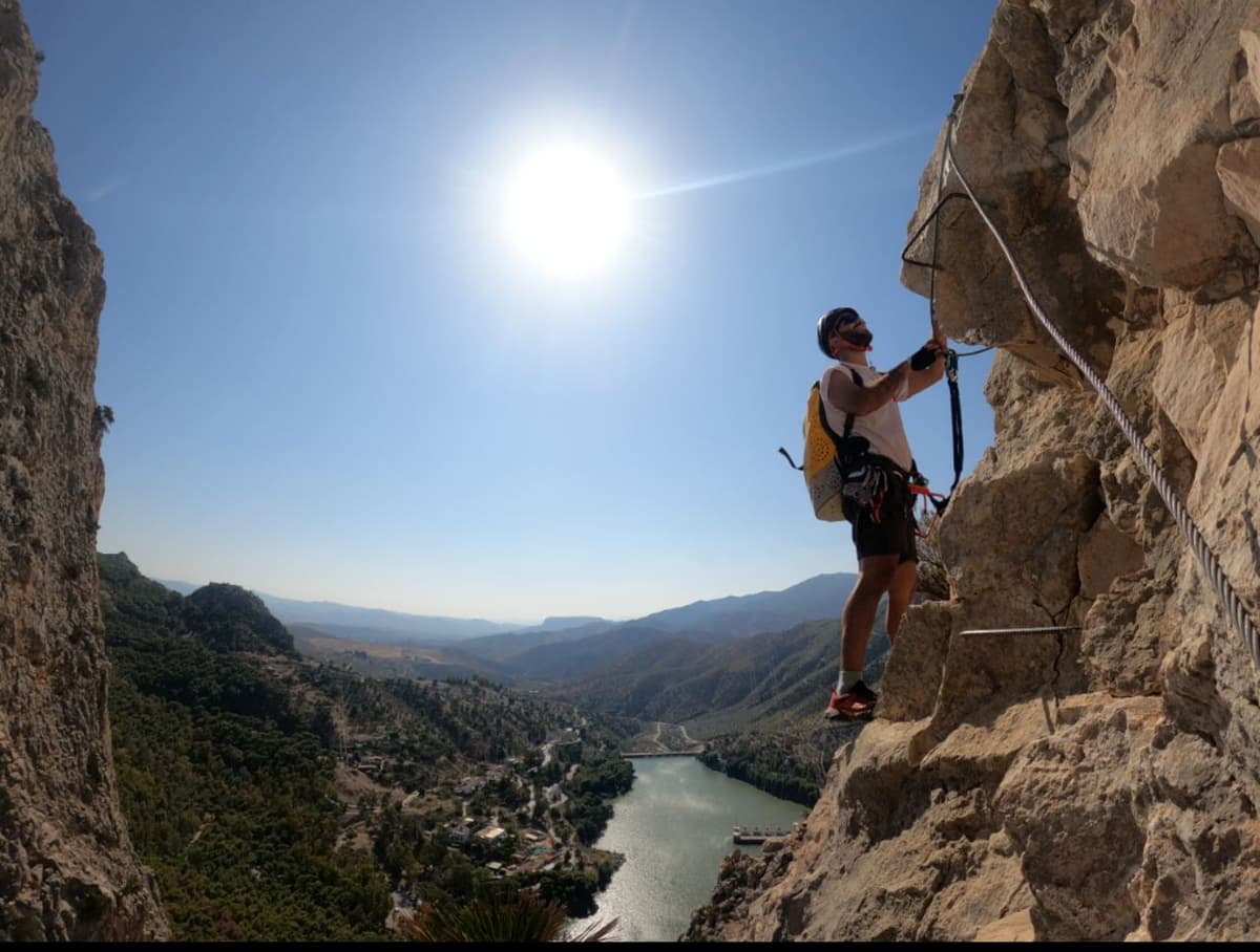 El Chorro: Aventura en Vía Ferrata junto al Caminito del Rey