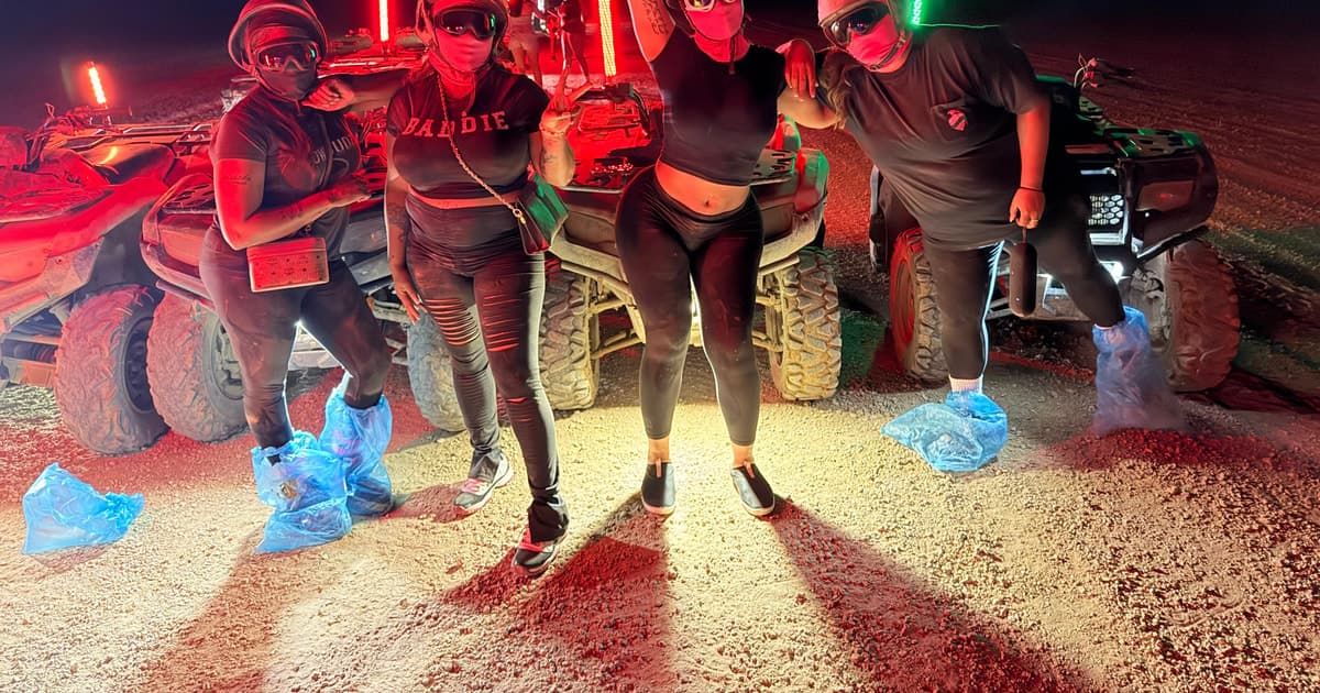 Best Miami ATv Admission Glow in-the Dark ATv Riding