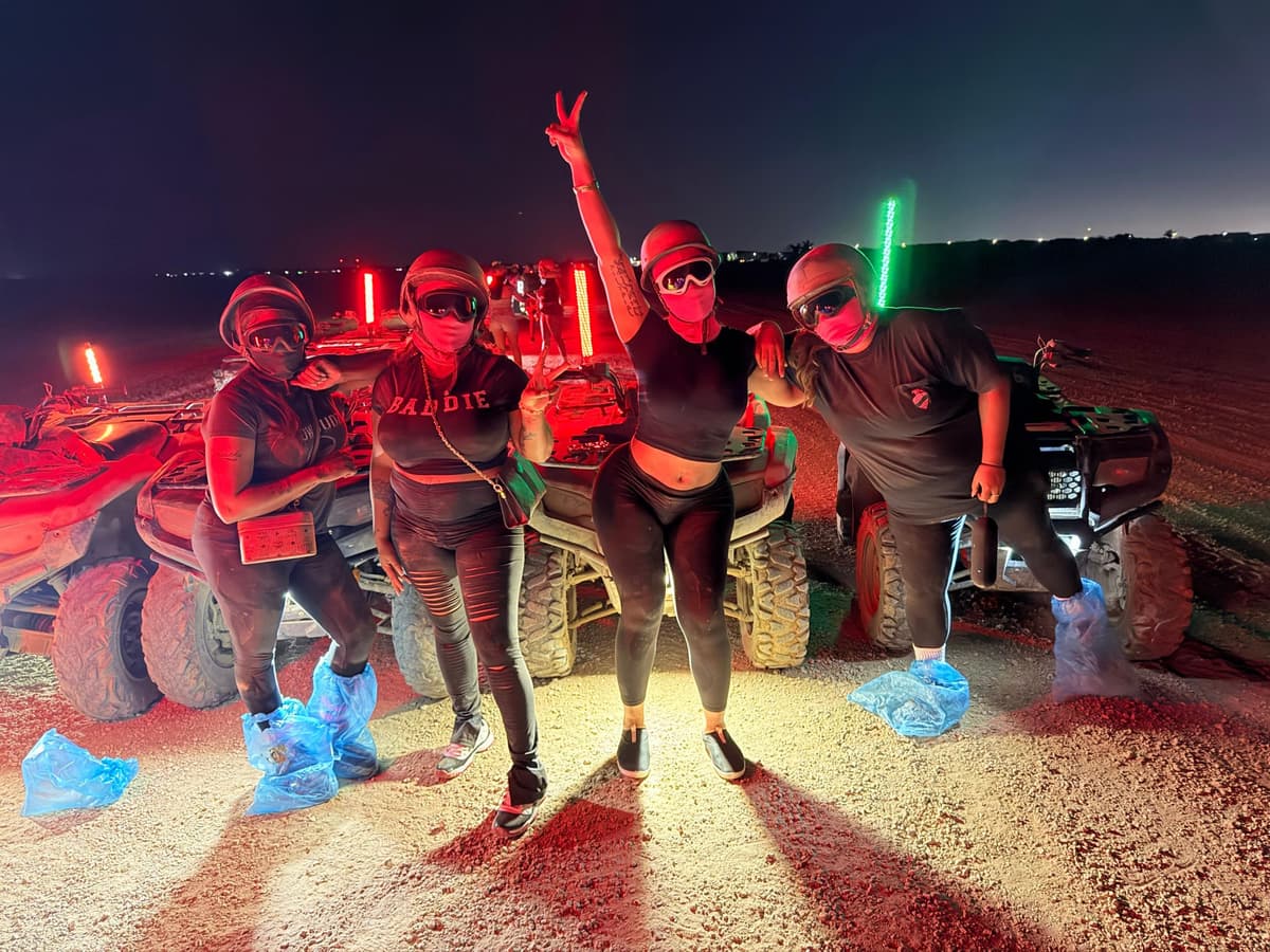 Best Miami ATv Admission Glow in-the Dark ATv Riding