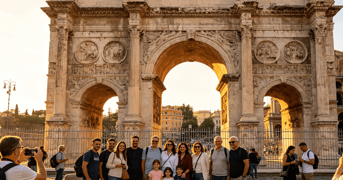 Roma: paseo cultural guiado con fotos por el Coliseo y la Antigua Roma