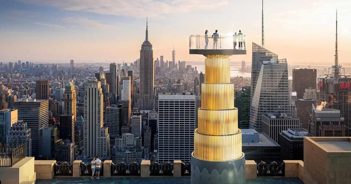 New York: Top of the Rock Observation Ticket + App Guide